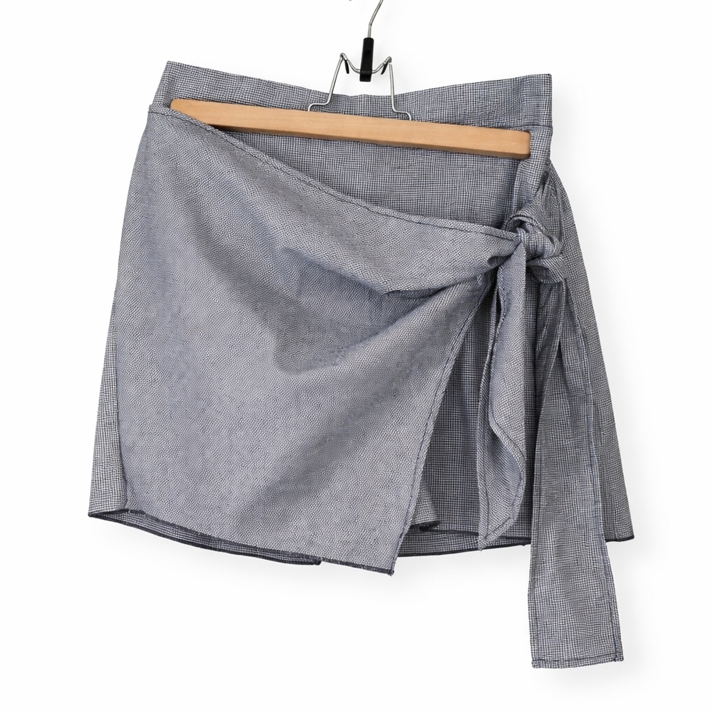 Free People Movement Houndstooth Wrap Skort Large NWT Athletic Skirt Shorts